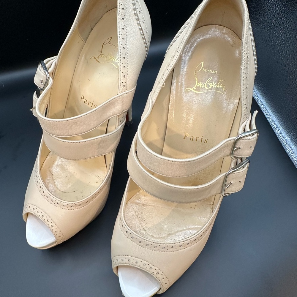 Vintage Christian Louboutin Platform Heels